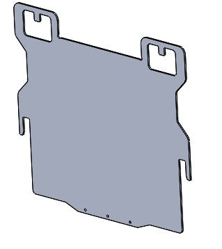 close out panel, extended autonomy bracket