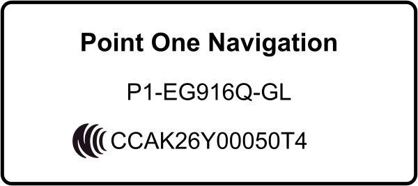 label, NCC EG916, cat1, 18x8mm